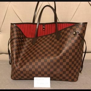 Louis Vuitton GM Damier Ebene Neverfull